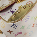 LOUIS VUITTON Monogram Multicolor Marilyn All Bag White M40206 LV Auth 124890AV-11