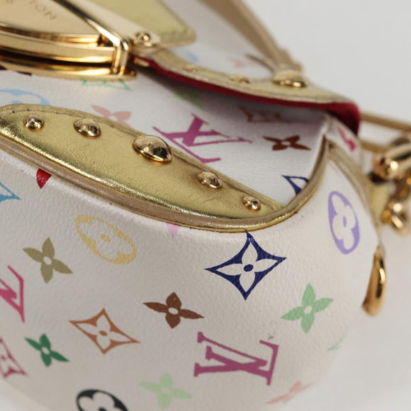 LOUIS VUITTON Monogram Multicolor Marilyn All Bag White M40206 LV Auth 124890AV