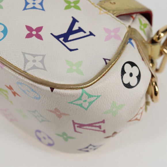 LOUIS VUITTON Monogram Multicolor Marilyn All Bag White M40206 LV Auth 124890AV