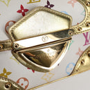 LOUIS VUITTON Monogram Multicolor Marilyn All Bag White M40206 LV Auth 124890SAV-15