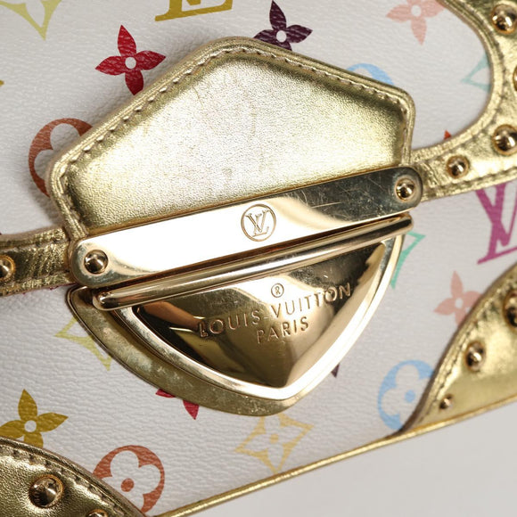 LOUIS VUITTON Monogram Multicolor Marilyn All Bag White M40206 LV Auth 124890AV