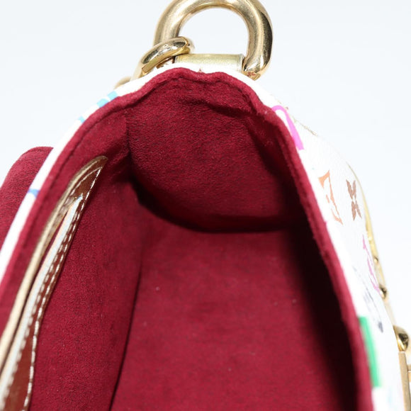 LOUIS VUITTON Monogram Multicolor Marilyn All Bag White M40206 LV Auth 124890SAV