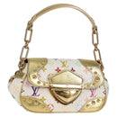 LOUIS VUITTON Monogram Multicolor Marilyn All Bag White M40206 LV Auth 124890AV-1