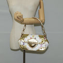 LOUIS VUITTON Monogram Multicolor Marilyn All Bag White M40206 LV Auth 124890SAV-22
