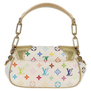 LOUIS VUITTON Monogram Multicolor Marilyn All Bag White M40206 LV Auth 124890AV-3