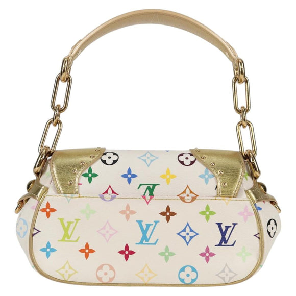 LOUIS VUITTON Monogram Multicolor Marilyn All Bag White M40206 LV Auth 124890AV