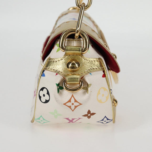 LOUIS VUITTON Monogram Multicolor Marilyn All Bag White M40206 LV Auth 124890AV