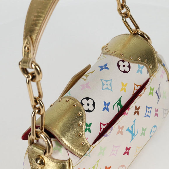 LOUIS VUITTON Monogram Multicolor Marilyn All Bag White M40206 LV Auth 124890AV