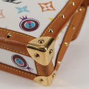 LOUIS VUITTON Multicolor Ribbon Pochette I Miss You Bag M92051 Auth 124891AV-14