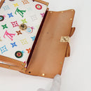 LOUIS VUITTON Multicolor Ribbon Pochette I Miss You Bag M92051 Auth 124891AV-17