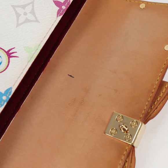 LOUIS VUITTON Multicolor Ribbon Pochette I Miss You Bag M92051 Auth 124891AV