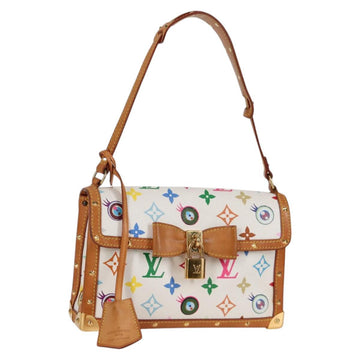 LOUIS VUITTON Multicolor Ribbon Pochette I Miss You Bag M92051 Auth 124891AV