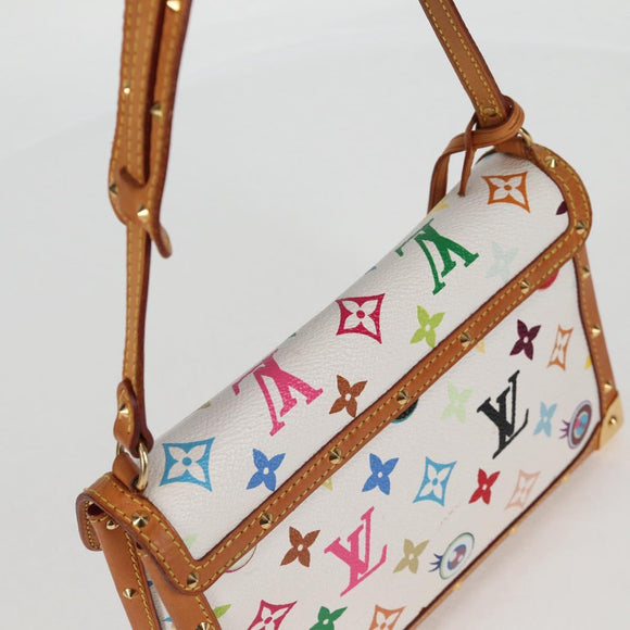 LOUIS VUITTON Multicolor Ribbon Pochette I Miss You Bag M92051 Auth 124891AV