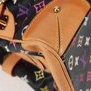 LOUIS VUITTON Monogram Multicolor Claudia Hand Bag Black M40194 LV Auth 124894SAV-10