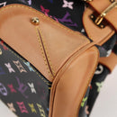 LOUIS VUITTON Monogram Multicolor Claudia Hand Bag Black M40194 LV Auth 124894SAV-11