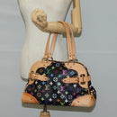 LOUIS VUITTON Monogram Multicolor Claudia Hand Bag Black M40194 LV Auth 124894SAV-22
