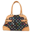 LOUIS VUITTON Monogram Multicolor Claudia Hand Bag Black M40194 LV Auth 124894SAV-3