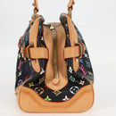 LOUIS VUITTON Monogram Multicolor Claudia Hand Bag Black M40194 LV Auth 124894SAV-4