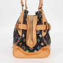 LOUIS VUITTON Monogram Multicolor Claudia Hand Bag Black M40194 LV Auth 124894SAV-5