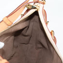 LOUIS VUITTON Monogram Multicolor Greta Shoulder Bag Black M40196 Auth 124895SAV-20