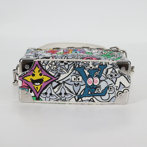 LOUIS VUITTON Monogram Comics Mini Soft Trunk Bag M82008 LV Auth 124897SM