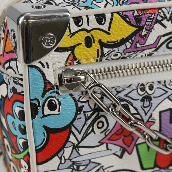 LOUIS VUITTON Monogram Comics Mini Soft Trunk Bag M82008 LV Auth 124897AM