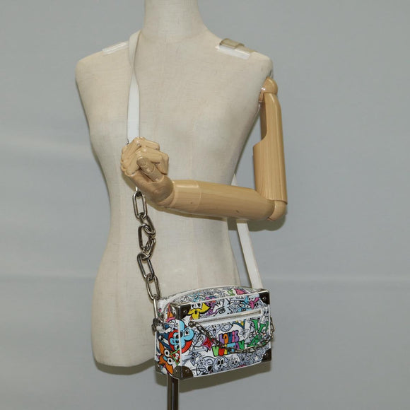 LOUIS VUITTON Monogram Comics Mini Soft Trunk Bag M82008 LV Auth 124897AM