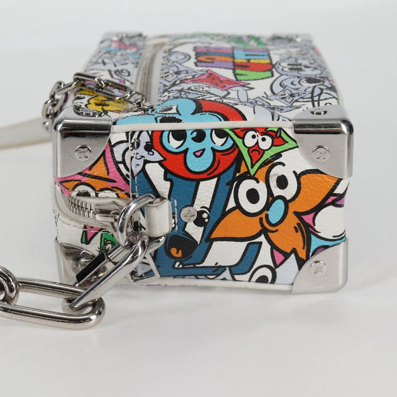 LOUIS VUITTON Monogram Comics Mini Soft Trunk Bag M82008 LV Auth 124897AM