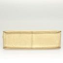 CHANEL Matelasse Chain Shoulder Bag Vinyl Clear Gold CC Auth 124906-5