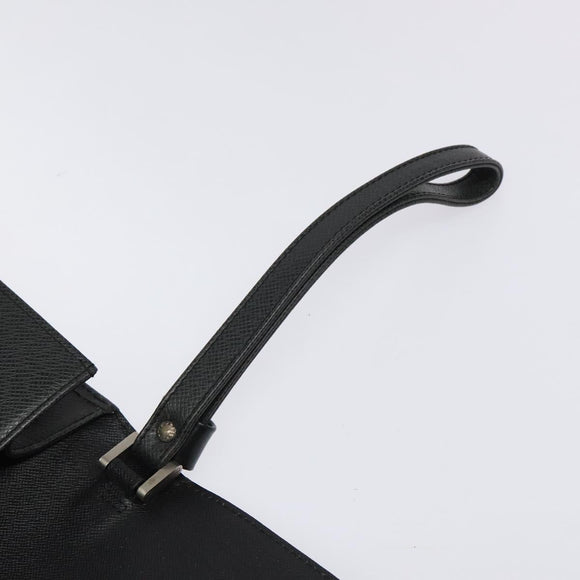 LOUIS VUITTON Taiga Selenga Clutch Bag Ardoise M30782 LV Auth 124910