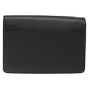 LOUIS VUITTON Taiga Selenga Clutch Bag Ardoise M30782 LV Auth 124910-2