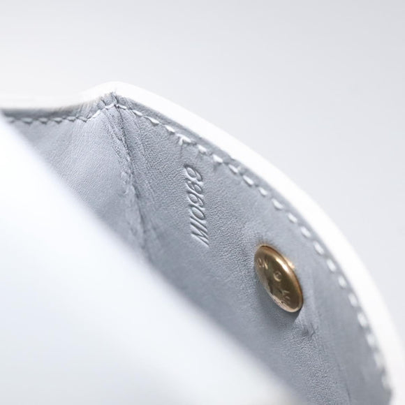 LOUIS VUITTON Monogram Vernis Green Cigarette Case Gris LV Auth 124911