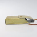 LOUIS VUITTON Monogram Vernis Green Cigarette Case Gris LV Auth 124911-3