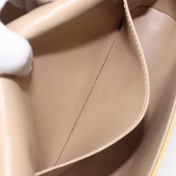 LOUIS VUITTON Monogram Vernis Thompson Street Bag Beige M91301 LV Auth 124936