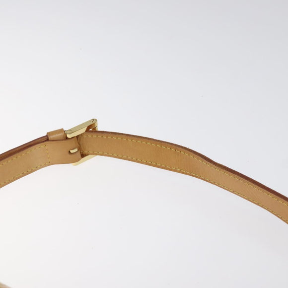 LOUIS VUITTON Monogram Vernis Thompson Street Bag Beige M91301 LV Auth 124936