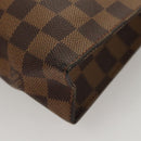 LOUIS VUITTON Damier Ebene Posh Toilette 26 Pouch N47543 LV Auth 124944-16