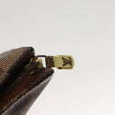 LOUIS VUITTON Damier Ebene Posh Toilette 26 Pouch N47543 LV Auth 124944-9