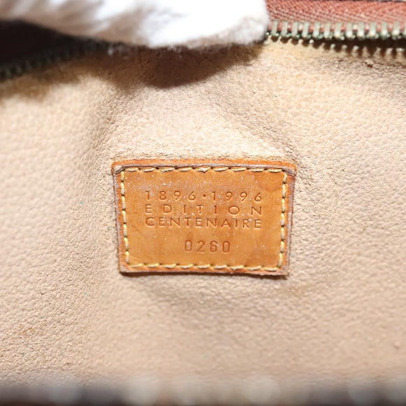 LOUIS VUITTON Damier Ebene Posh Toilette 26 Pouch N47543 LV Auth 124944