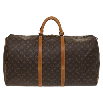 LOUIS VUITTON Monogram Keepall 60 Boston Bag M41422 LV Auth 124961 - 0