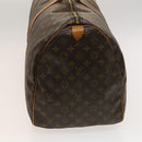 LOUIS VUITTON Monogram Keepall 60 Boston Bag M41422 LV Auth 124961-3