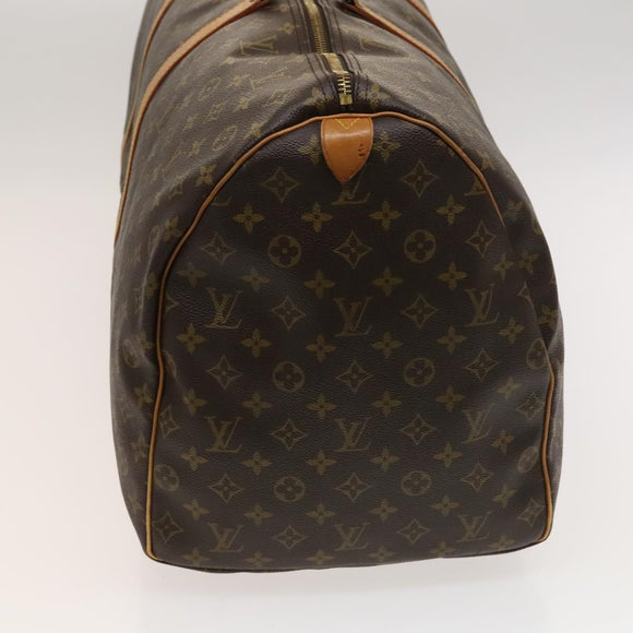 LOUIS VUITTON Monogram Keepall 60 Boston Bag M41422 LV Auth 124961