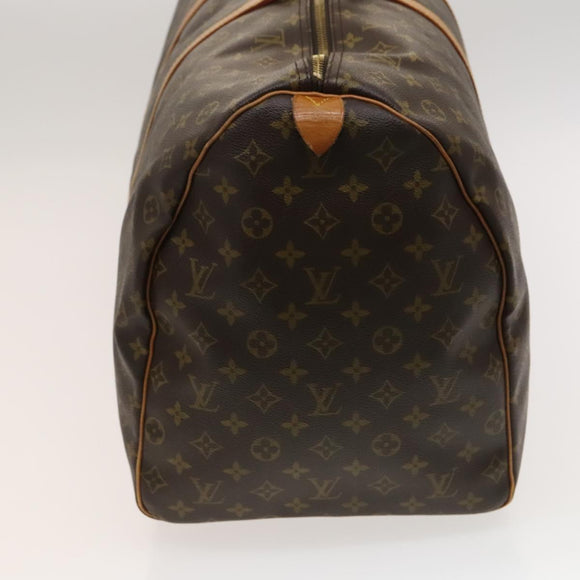 LOUIS VUITTON Monogram Keepall 60 Boston Bag M41422 LV Auth 124961