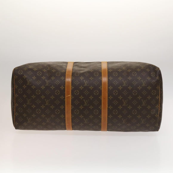 LOUIS VUITTON Monogram Keepall 60 Boston Bag M41422 LV Auth 124961
