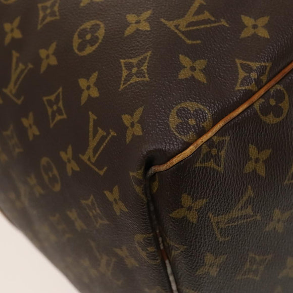 LOUIS VUITTON Monogram Keepall 55 Boston Bag M41424 LV Auth 124962