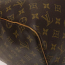 LOUIS VUITTON Monogram Keepall 55 Boston Bag M41424 LV Auth 124962-15