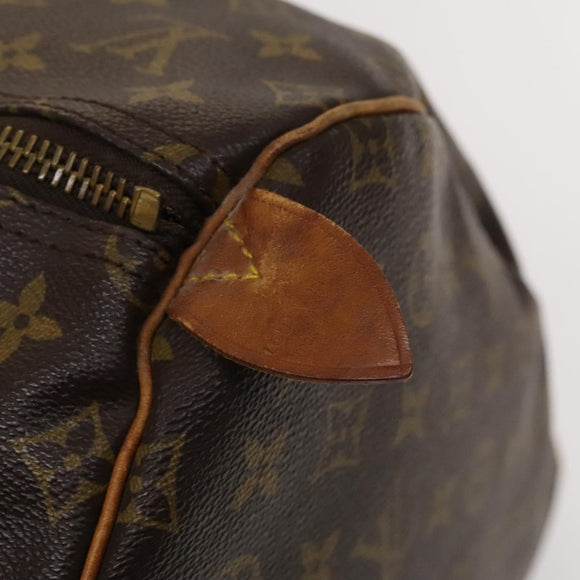 LOUIS VUITTON Monogram Keepall 55 Boston Bag M41424 LV Auth 124962