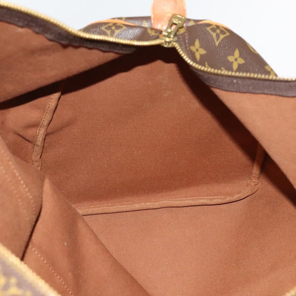 LOUIS VUITTON Monogram Keepall 55 Boston Bag M41424 LV Auth 124962