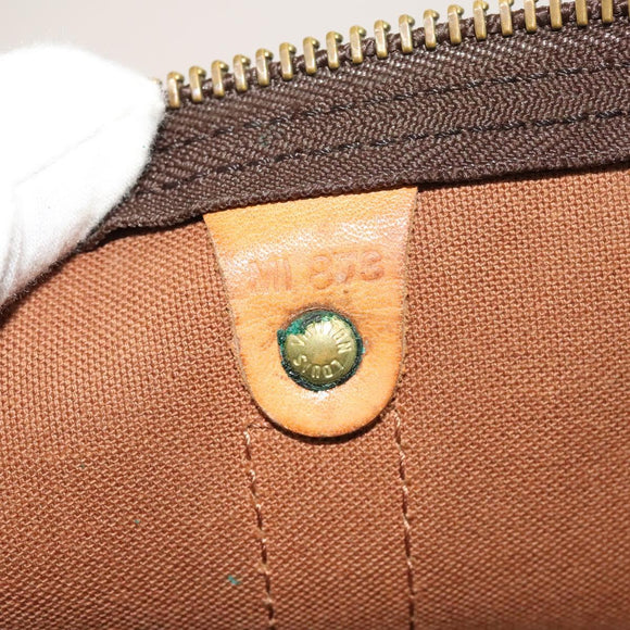 LOUIS VUITTON Monogram Keepall 55 Boston Bag M41424 LV Auth 124962