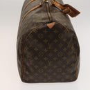 LOUIS VUITTON Monogram Keepall 55 Boston Bag M41424 LV Auth 124962-4
