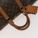 LOUIS VUITTON Monogram Keepall 55 Boston Bag M41424 LV Auth 124962-7